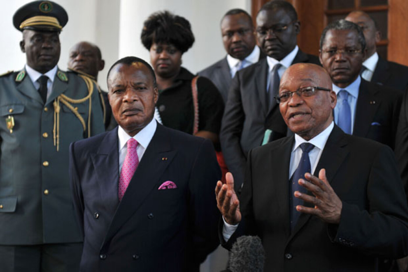 Rellen in Congo-Brazzaville