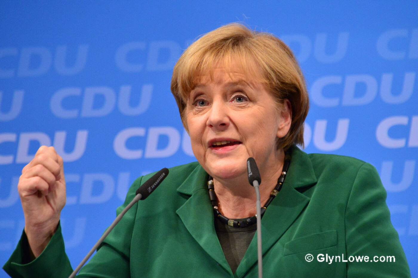 De strijd van Merkel