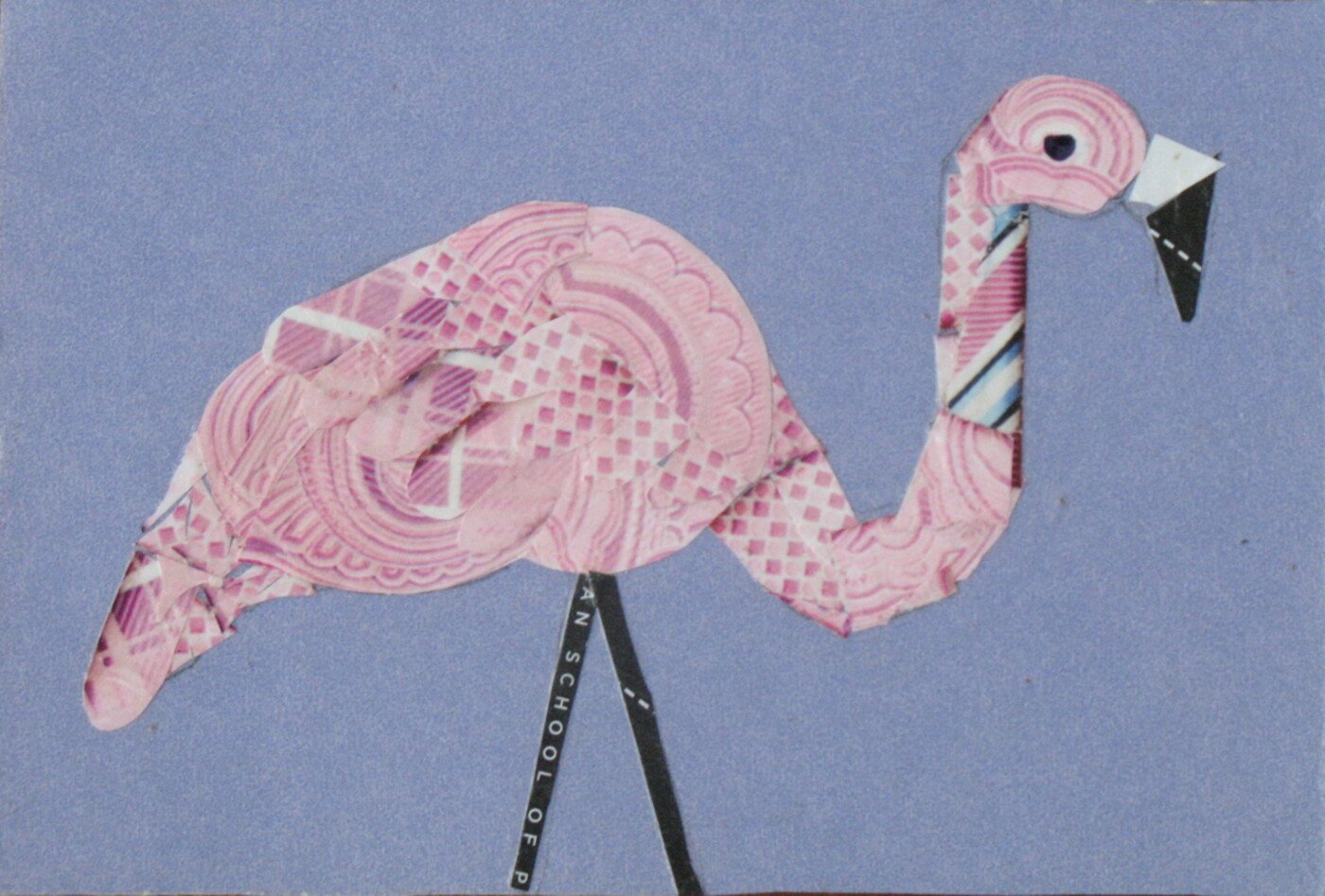 Pink Flamingo van Zuid-Azië