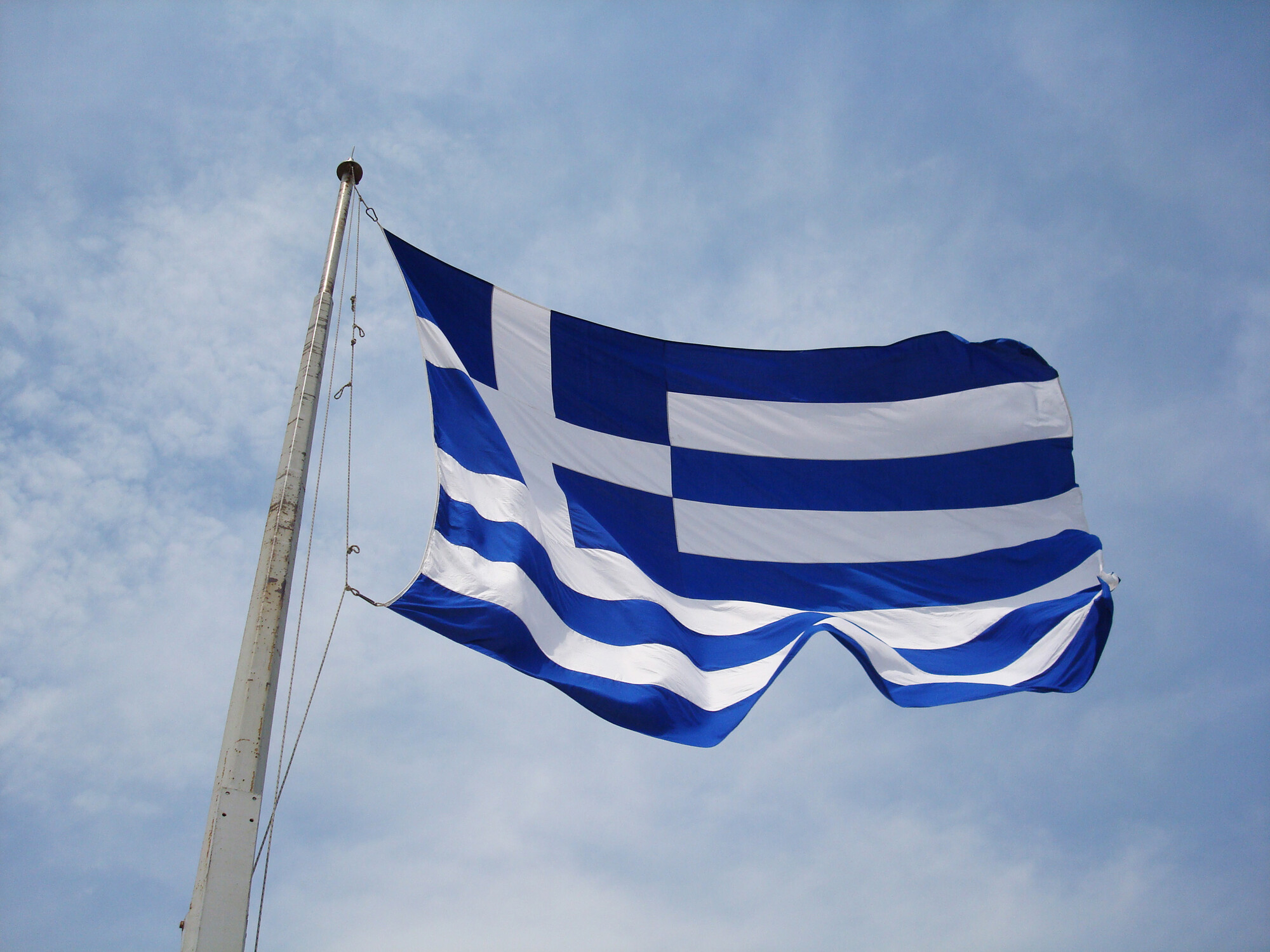 Grieken wanhoop nabij