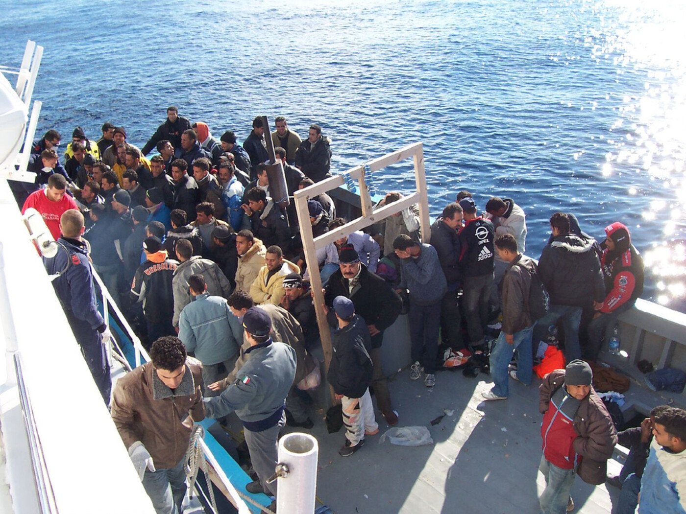 Verdubbeling vluchtelingen Italie
