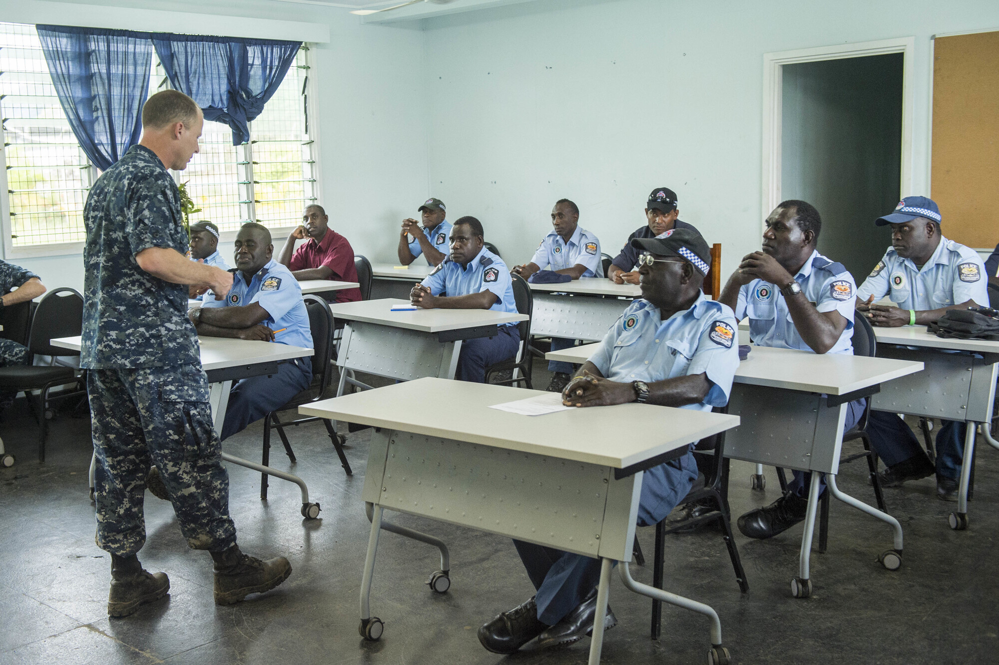 Nederlandse politietraining Papua