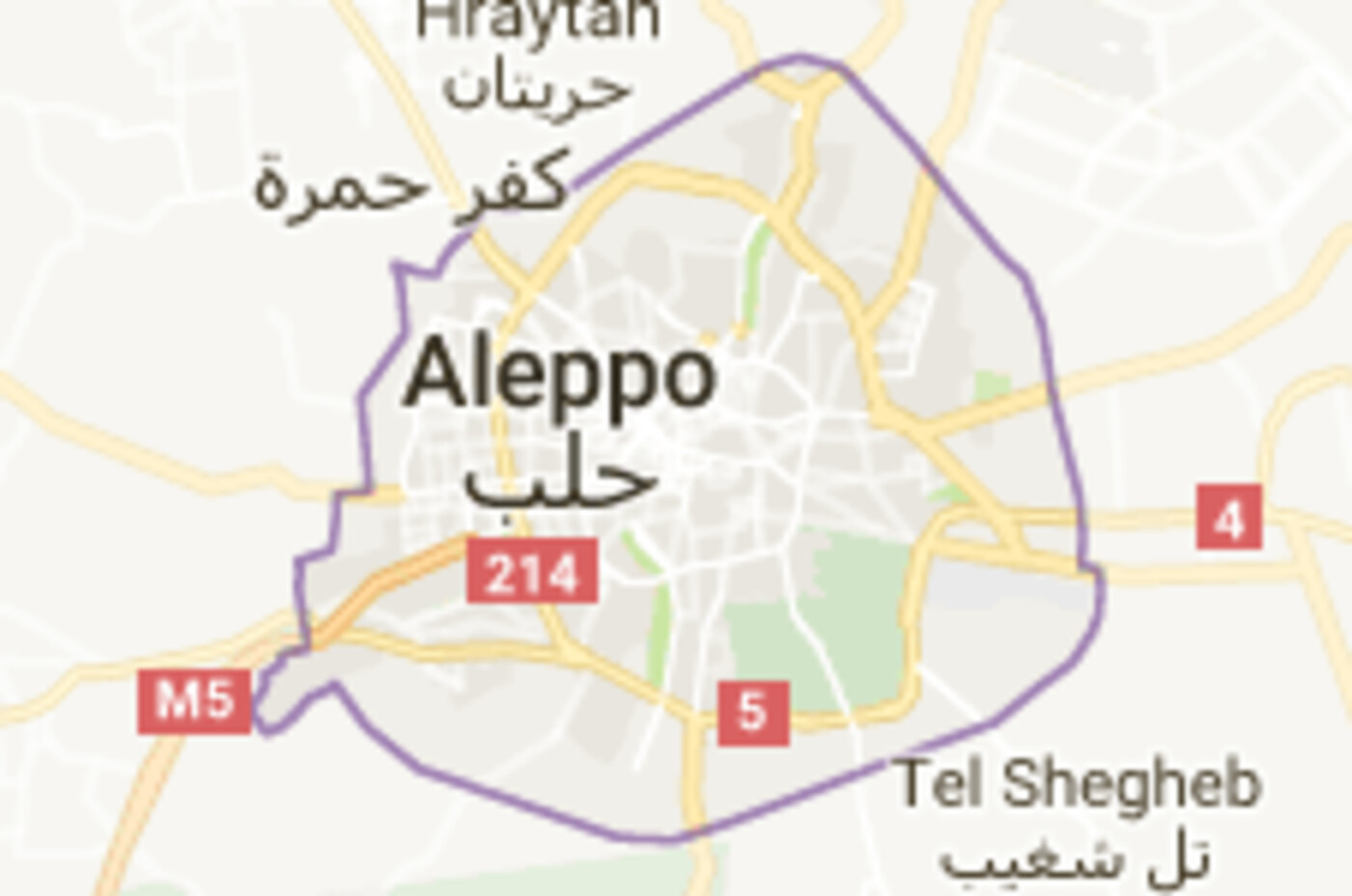 Assad stoot door in Aleppo