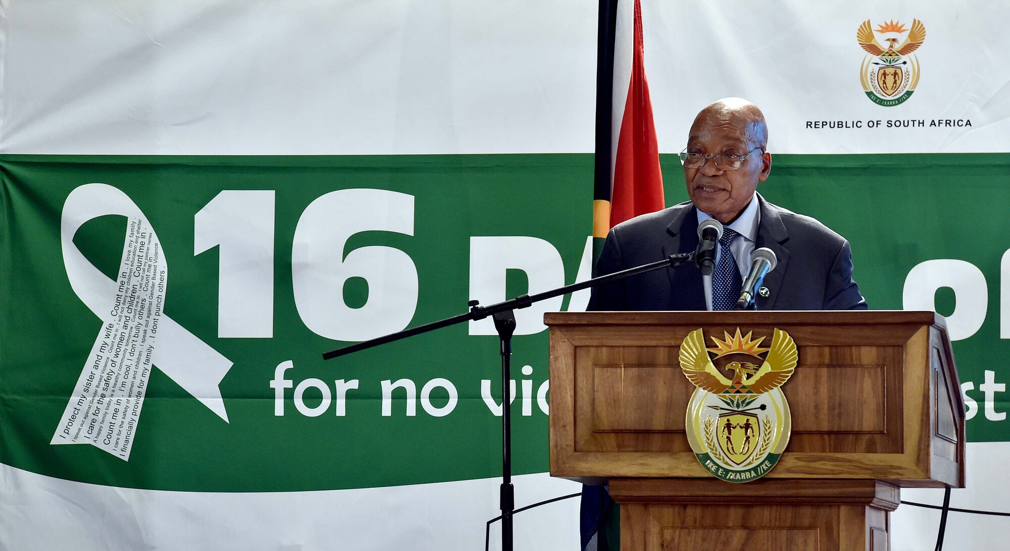 President Zuma Zuid-Afrika onder vuur