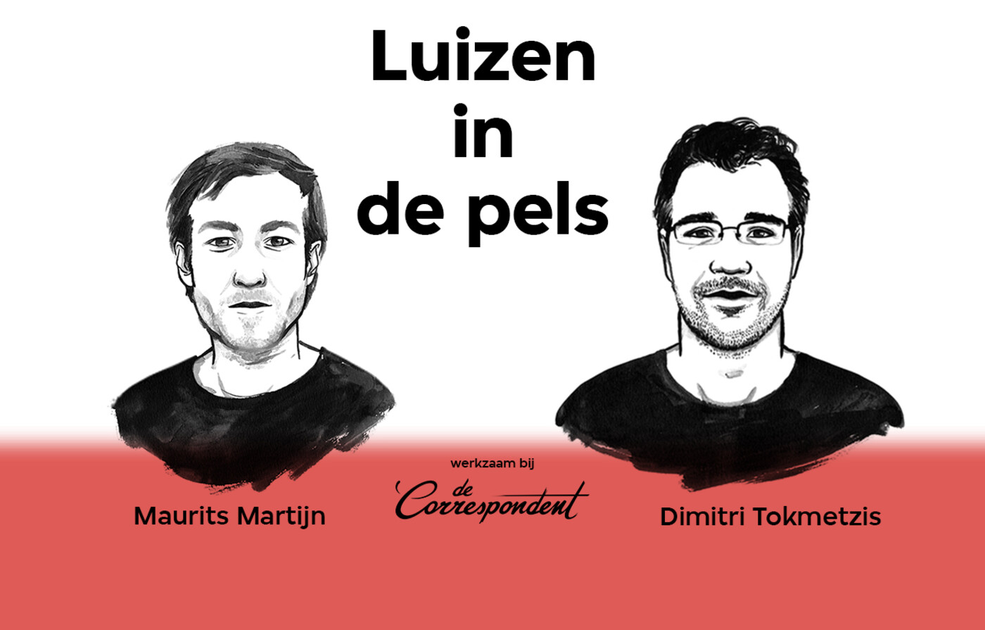 Luizen in de pels: Maurits Martijn en Dimitri Tokmetzis.