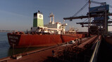 De haven van Rotterdam