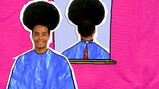 Bij de kapper