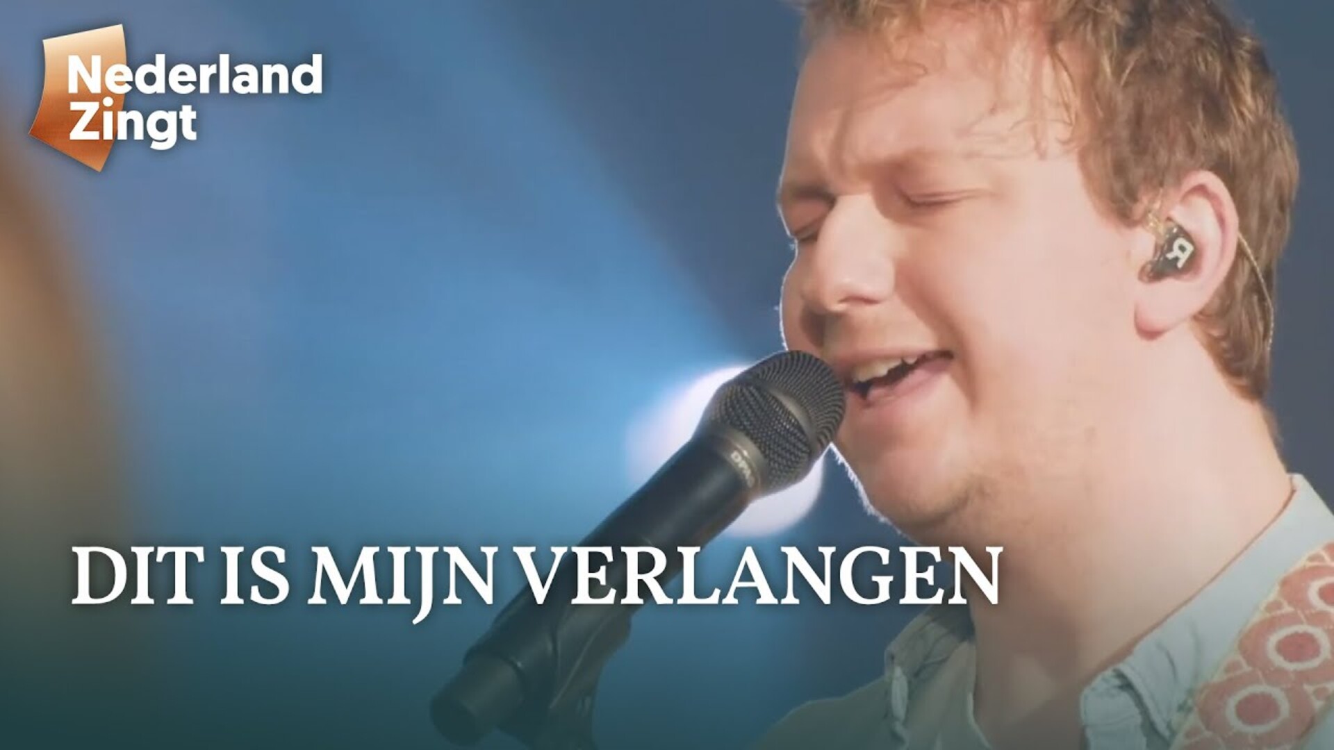 Dit Is Mijn Verlangen Lied om de week mee te beginnen: 'Dit is mijn verlangen' - Nederland Zingt