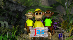 Letterjungle: De letter j: jas
