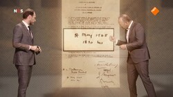 Bevrijdingsjournaal mei 1945: 4 mei 1945: de Duitse overgave wordt getekend