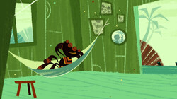 Anansi de spin: Het lege kado