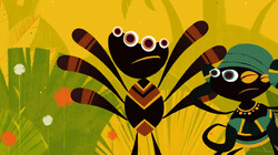 Anansi de spin: De Koning in de ton