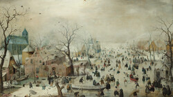 Topstukken van het Rijksmuseum: Winterlandschap met schaatsers van Hendrick Avercamp