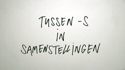 dt met JP: Wanneer schrijf je een tussen-s?