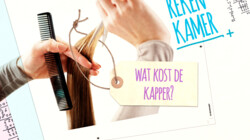 De Rekenkamer in de klas: Wat kost de kapper?