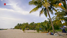 Geraldine bezoekt Marari Beach: een paradijs vol palmbomen