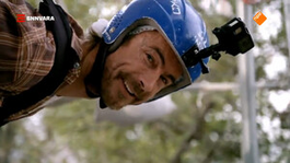 Chris waagt zich aan een van de snelste ziplines ter wereld