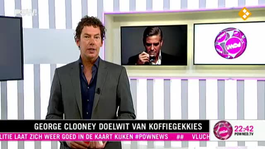 George Clooney doelwit van koffiegekkies