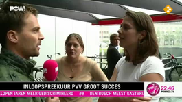 Inloopspreekuur PVV groot succes