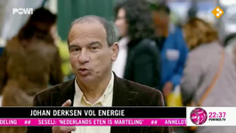 Johan Derksen vol energie