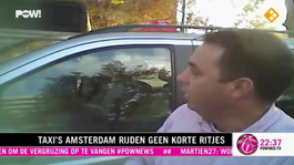 Taxi's Amsterdam rijden geen korte ritjes