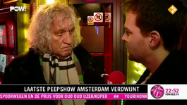 Laatste peepshow Amsterdam verdwijnt