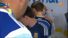 FIFA Wereldkampioenschap Voetbal 1ste helft Duitsland - Argentinië