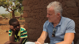 Peter R. over de grens Malawi