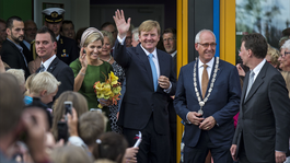 Blauw Bloed Koning Willem-Alexander bij herdenking 70 jaar Market Garden