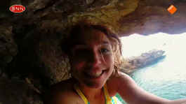 Deep-water soloing in Menorca