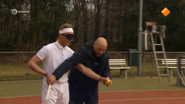 Blind tennissen