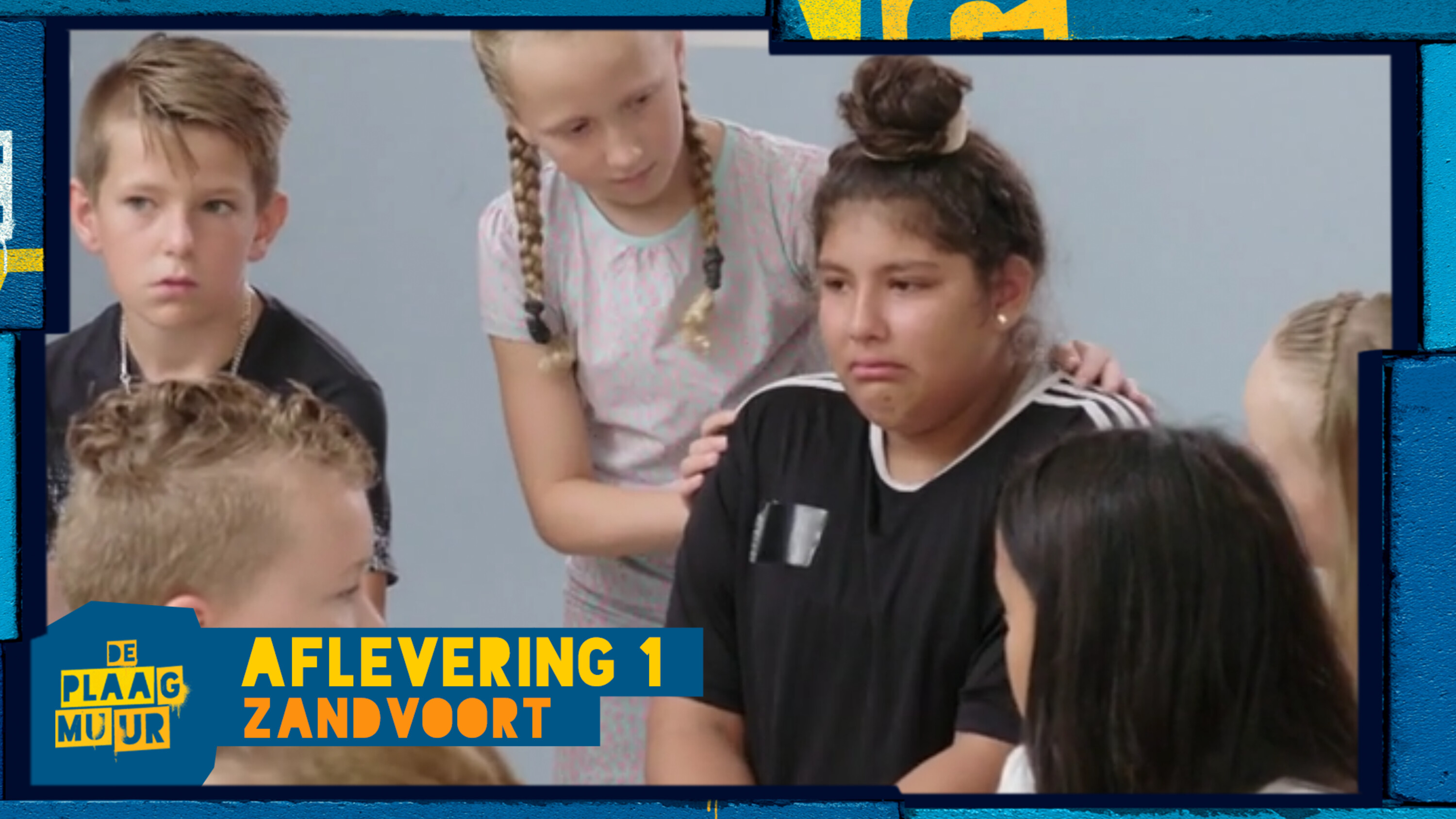 Groep 7 in Zandvoort - De Plaagmuur