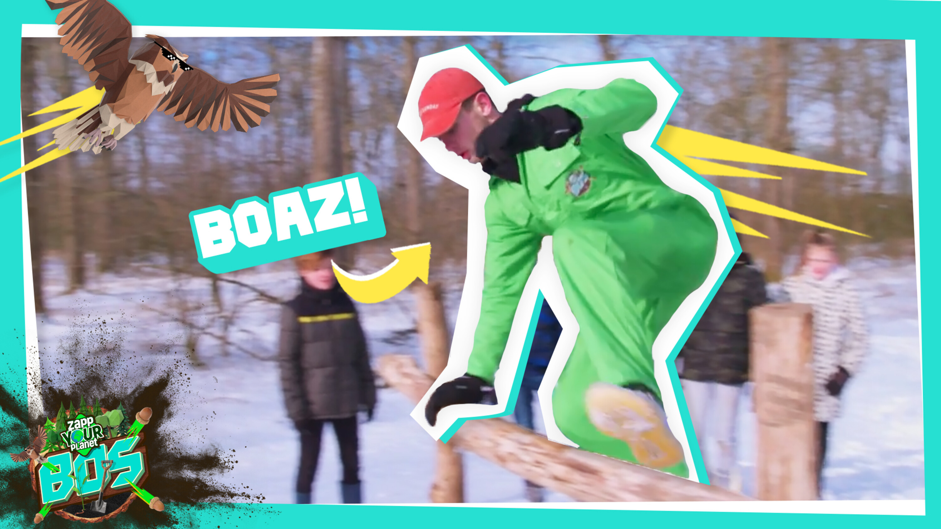 Freerunnen met Boaz van Boggelen