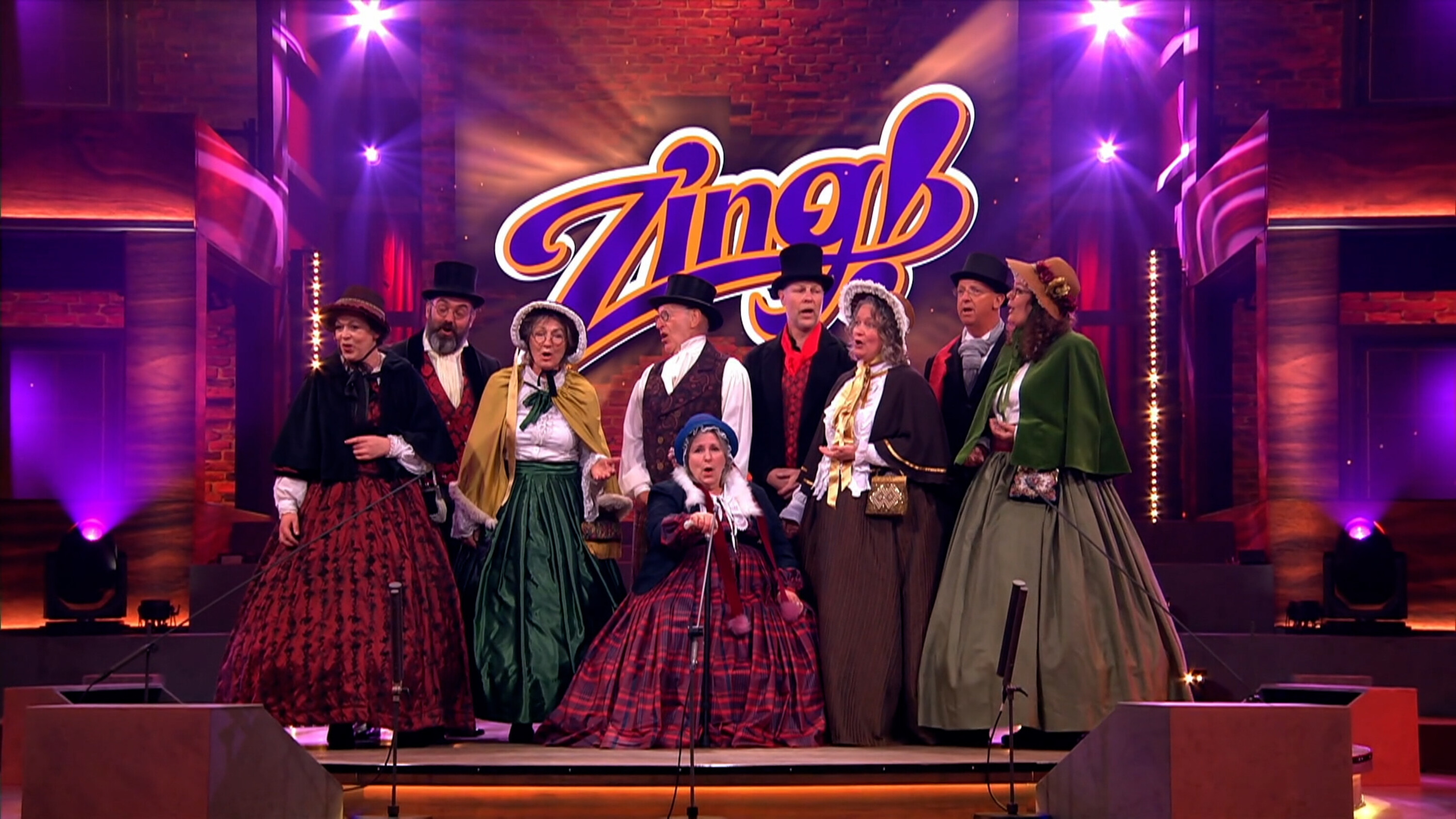 The Victorians brengen zomerse zaterdag in kerstsfeer