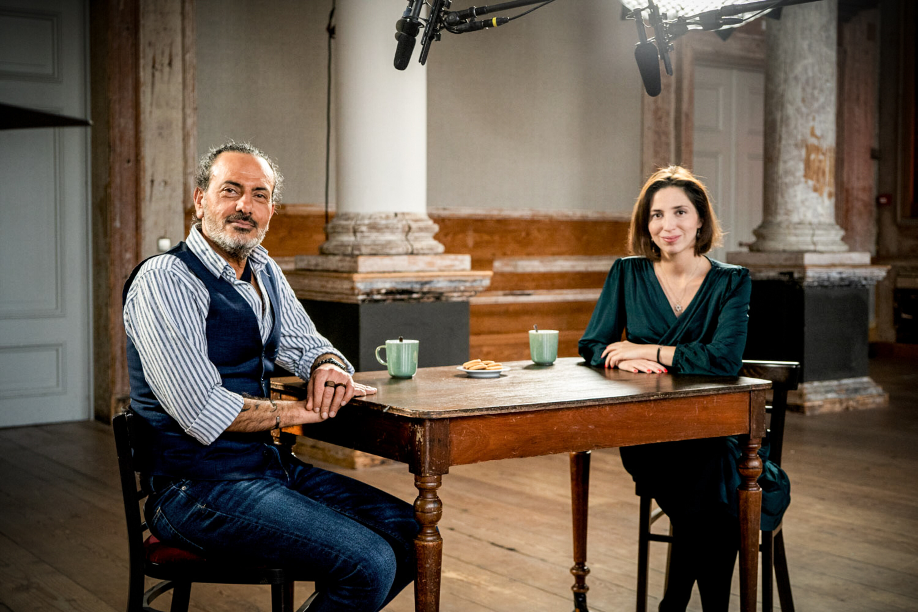 Kefah Allush en Gibril Sankoh