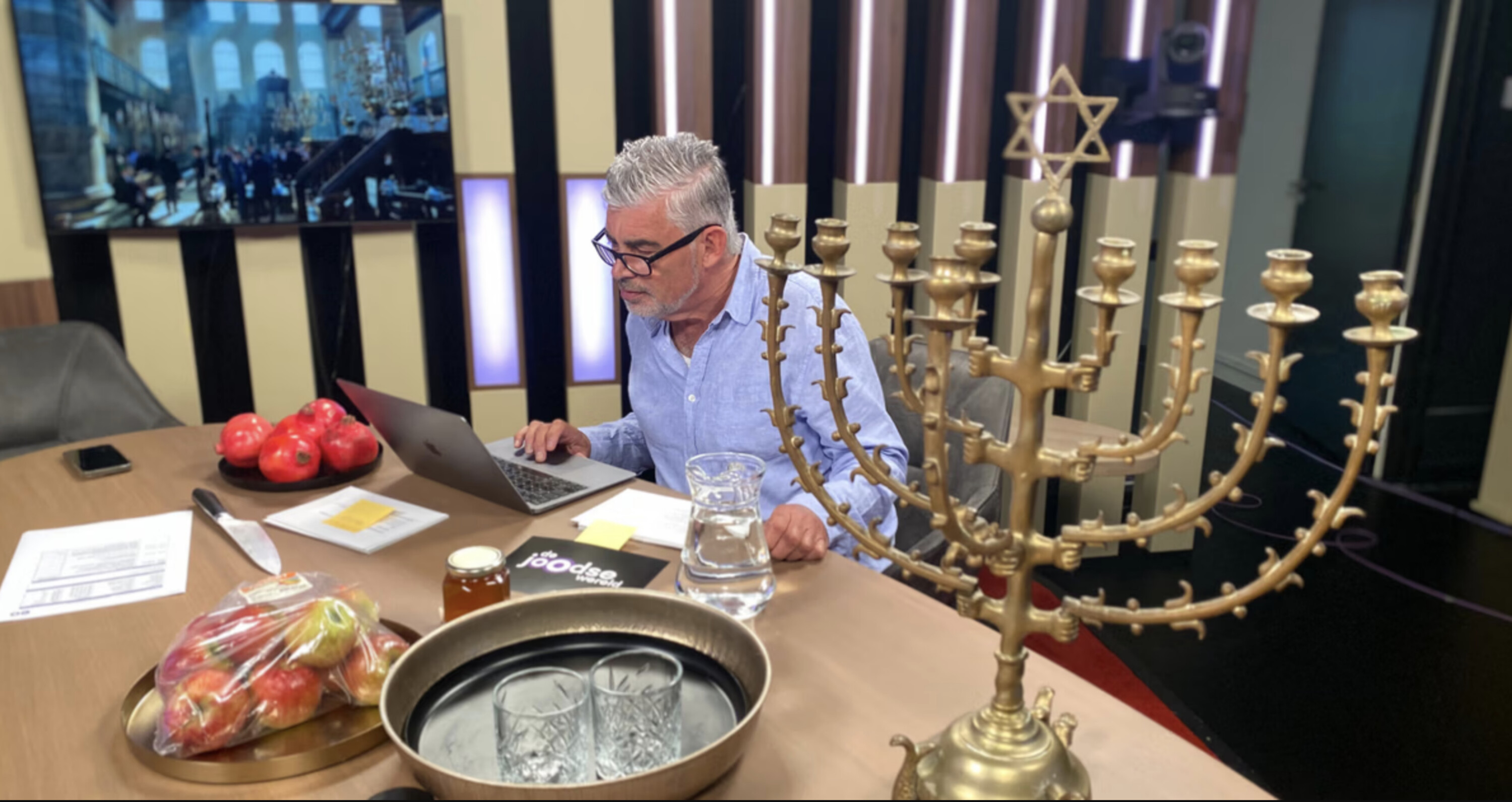 De Joodse Wereld: Rob Oudkerk in gesprek