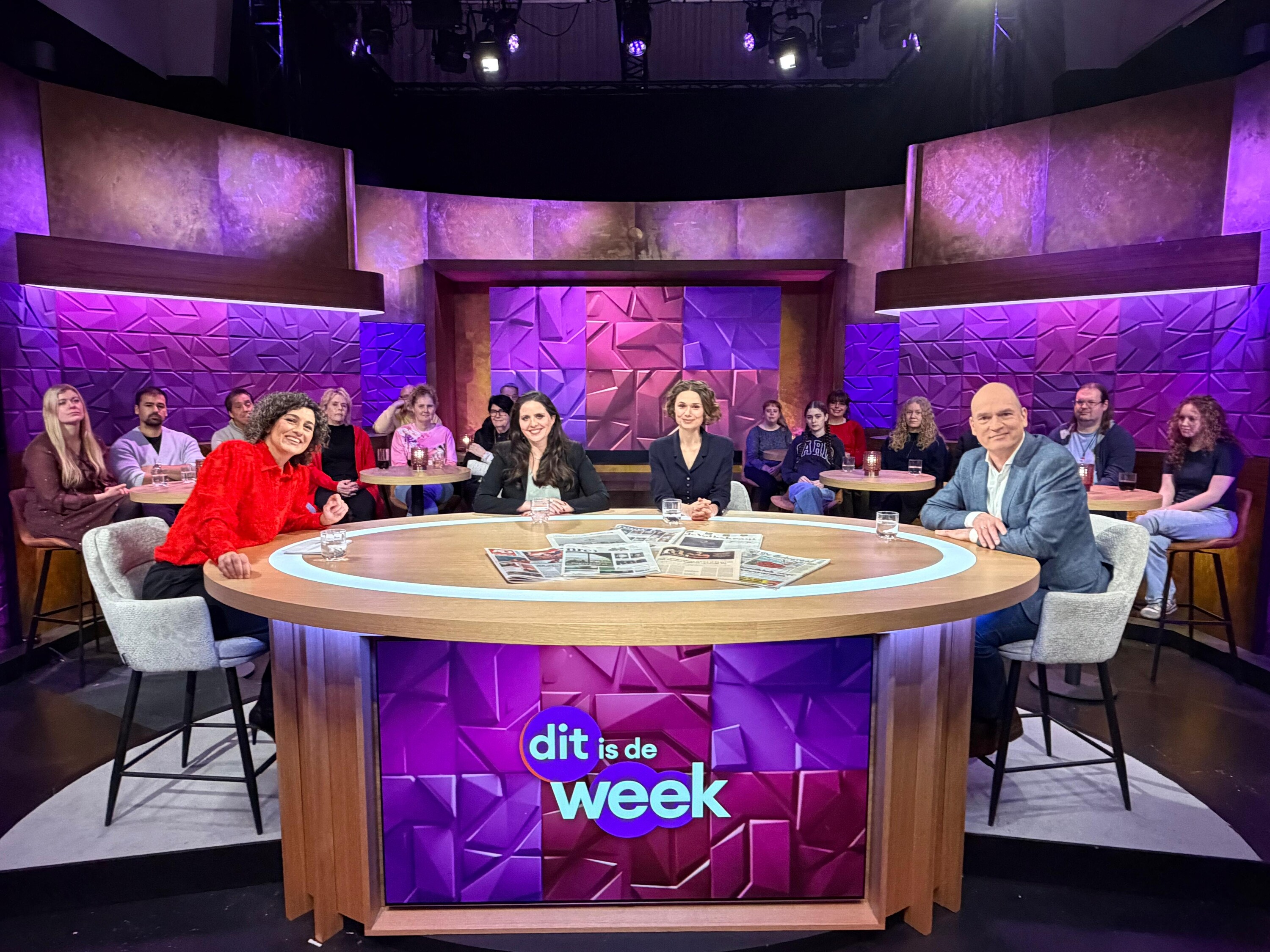 Doortje Smithuijsen, Ronit Palache en Gert-Jan Segers