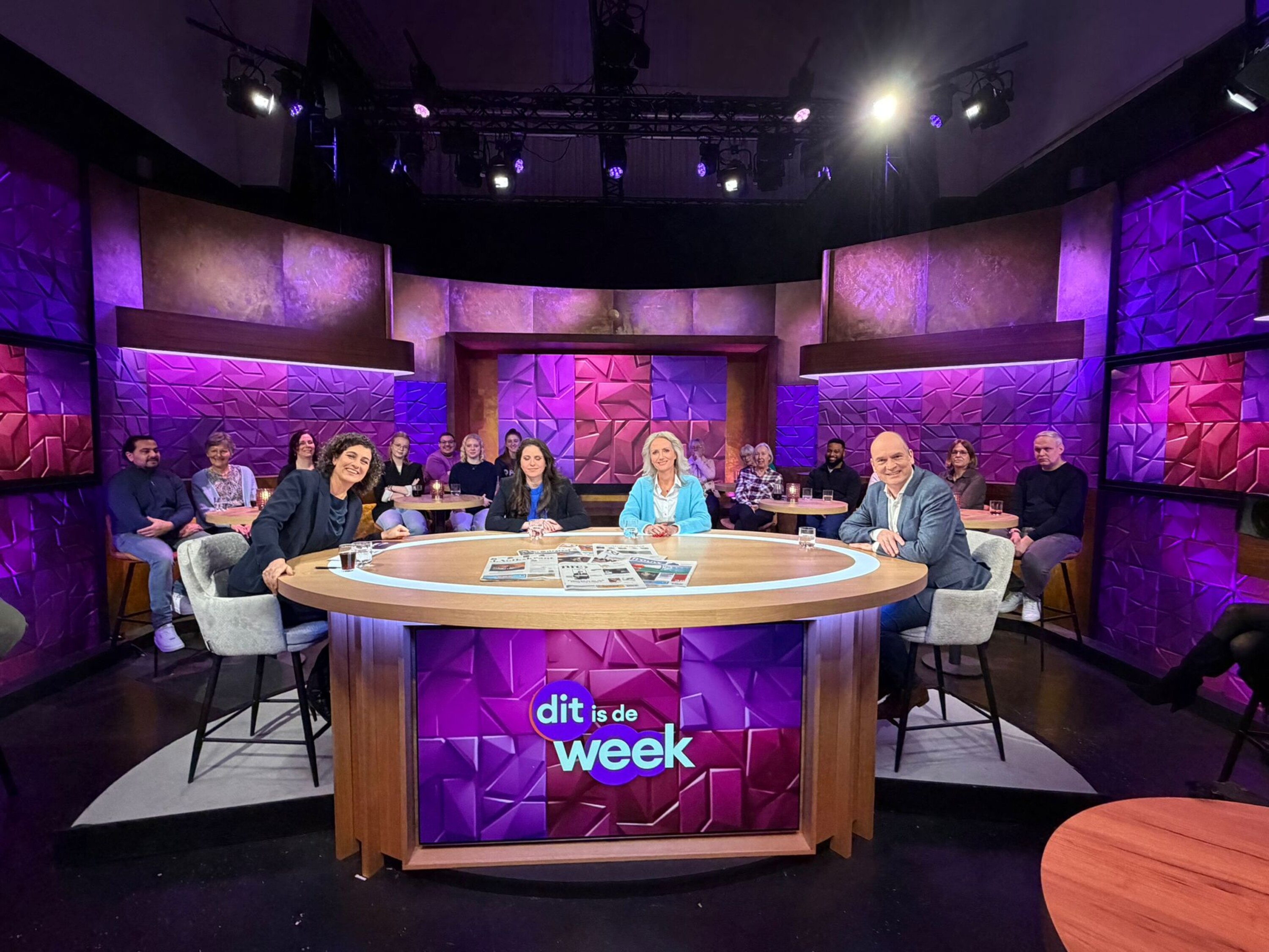 Fleur Agema, Gert-Jan Segers en Ronit Palache