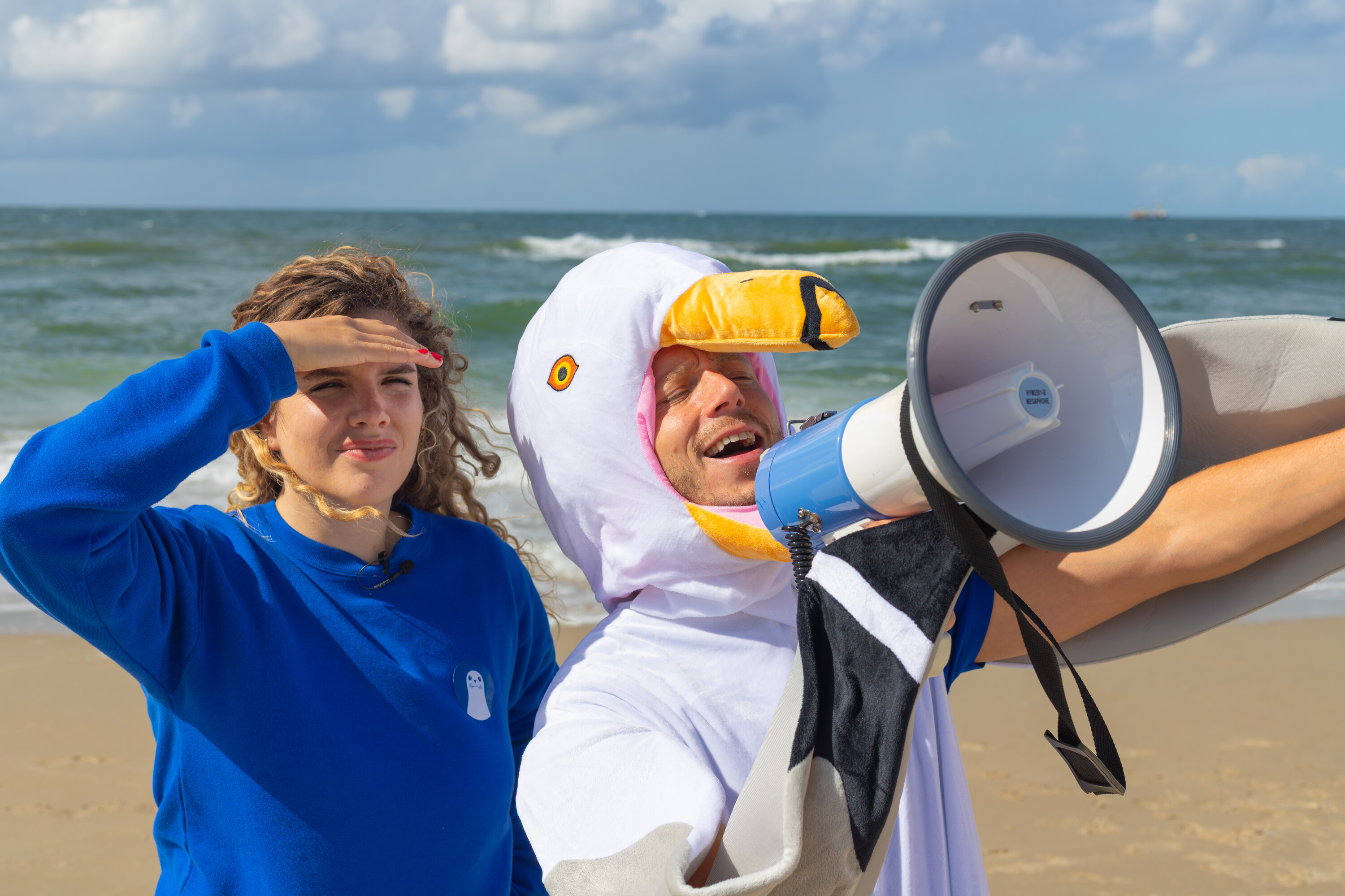 De zee op en tijd voor actie