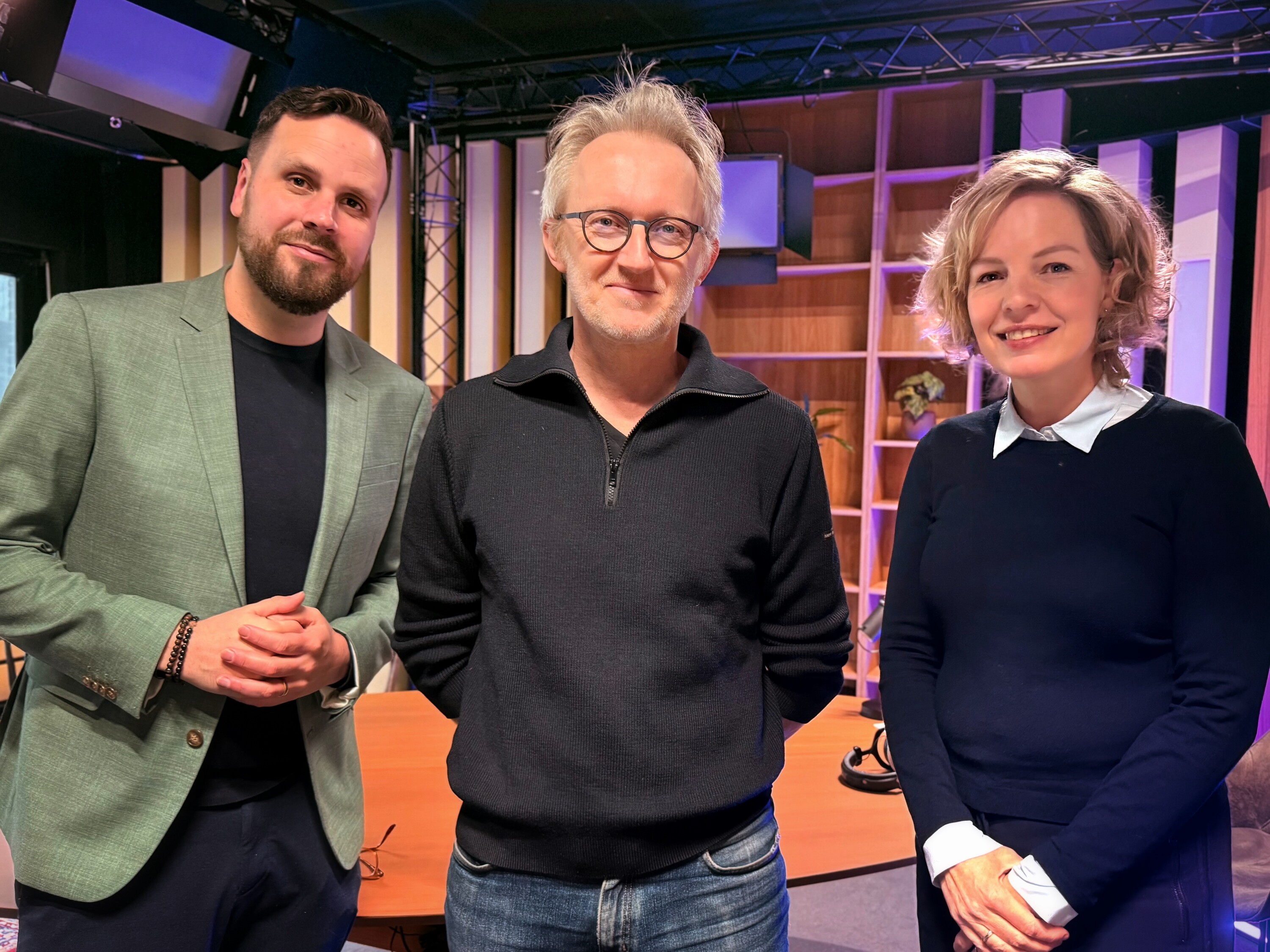 Historici David Van Reybrouck en Beatrice de Graaf