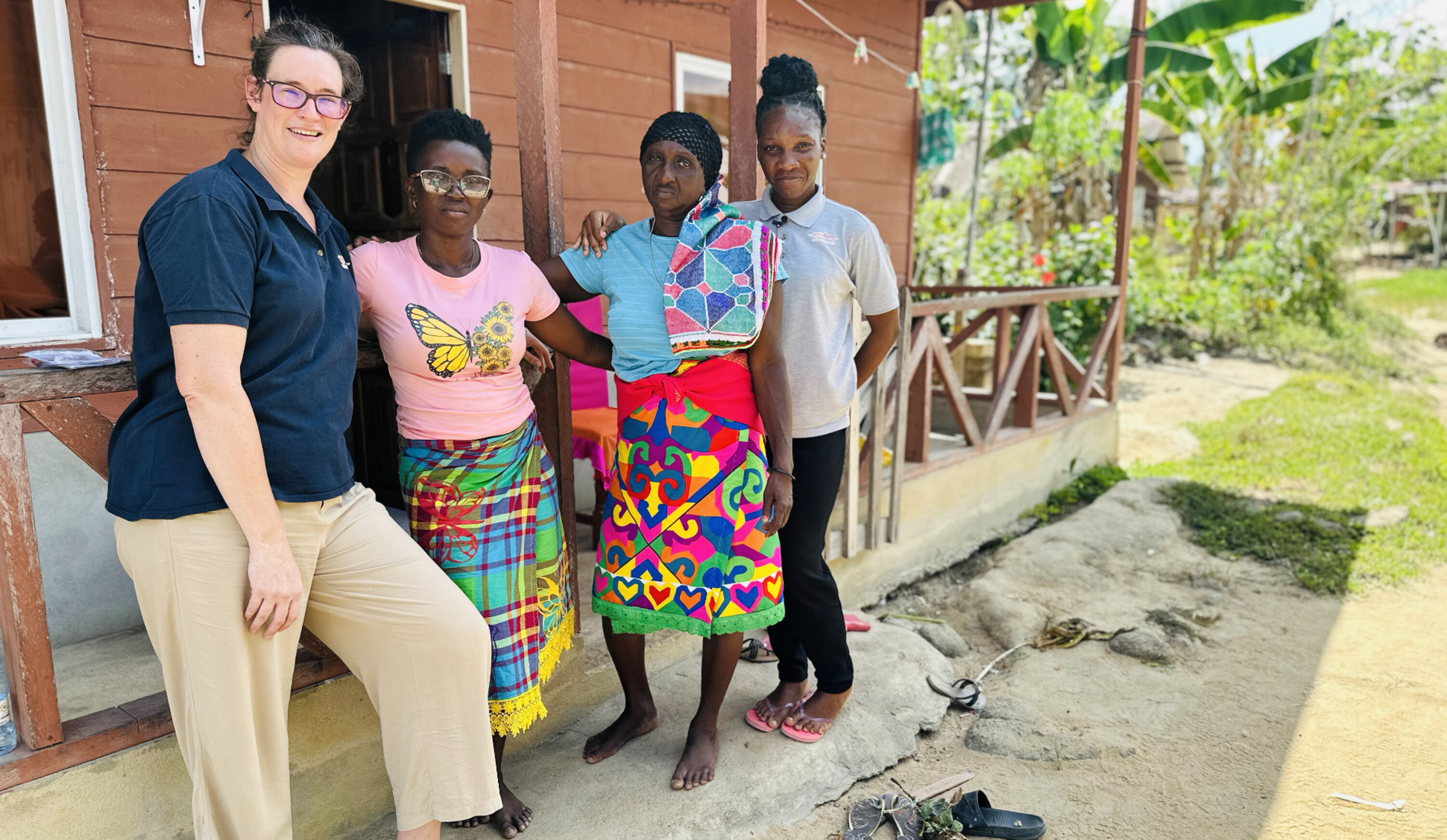Suriname: Mirjam helpt kinderen met een beperking