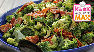 Kook Mee Met Max - Broccolisalade Met Artisjok-ricottasaus