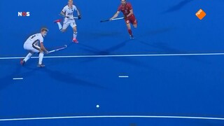 NOS Studio Sport NOS Sport: WK Hockey India - Nederland, kwartfinale tweede helft