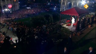 Pasen Kruisweg in Rome met de Paus