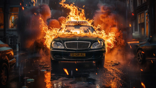 Afbeelding van De Taxioorlog
