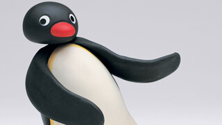 Pingu Pingu als ijspegelmuzikant