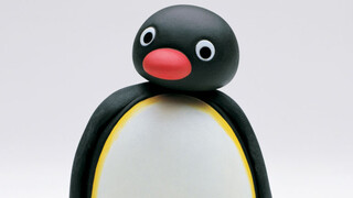 Pingu Pinga met groene ogen