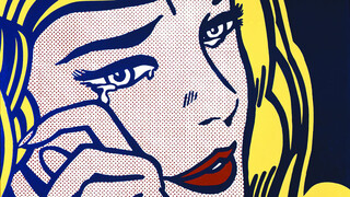 Close Up - Roy Lichtenstein - Behind The Mirror