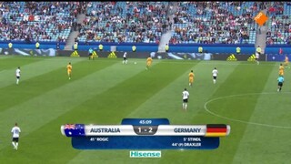 Nos Sport Confederations Cup - Australië - Duitsland