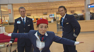 Het Klokhuis Stewardess